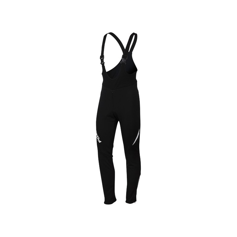 Broek Sportful Squadra 2 WS Bib Pant met bretels Zwart-wit Broek Sportful Squadra 2 WS Bib Pant met bretels Zwart-wit